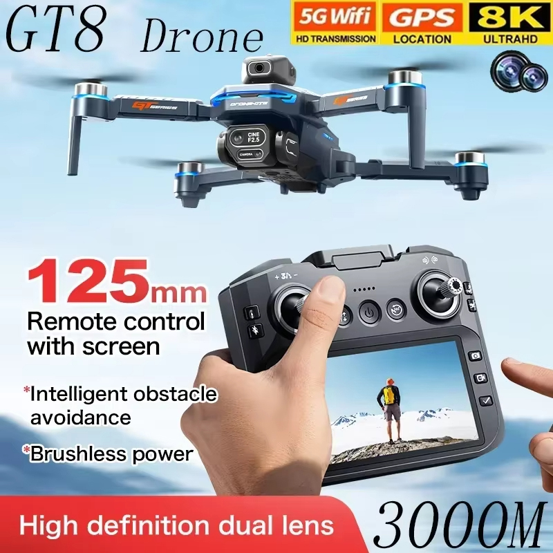 Drone Gt8 Rc - Дрон GT8 с 4,3-дюймовым экраном, обходом