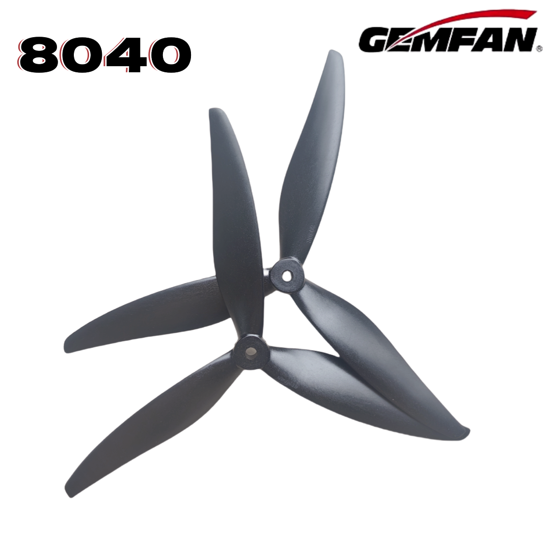 Drone With Rc 2 - Gemfan 8040 8X4X3 3-лопастной 8-дюймовый пропеллер