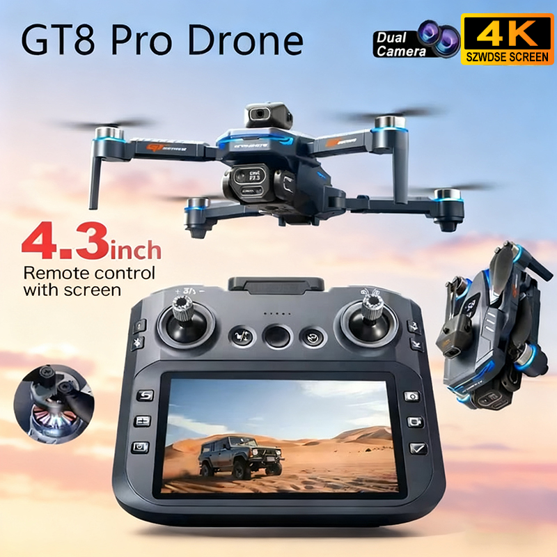 Drone Gt8 Rc - Новый Дрон 4K HD GT8 Камера