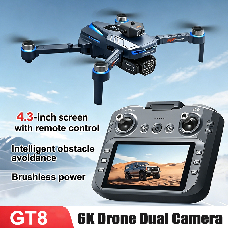 Drone Gt8 Rc - Дрон GT8 3.7V 1300mAh с 4.3-дюймовым