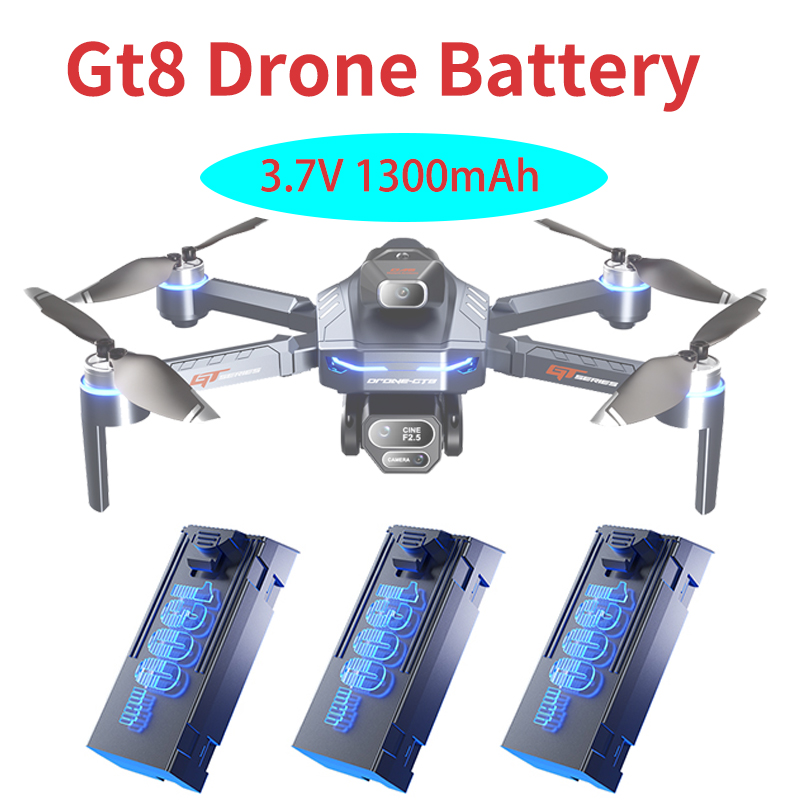 Оригинальный 3,7 В 1300 мАч GT – обзор и цена Drone Gt8 Rc
