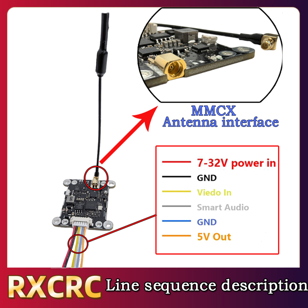 RXCRC 5,8G модуль 48 каналов 1 – обзор и цена Rc Transmitter