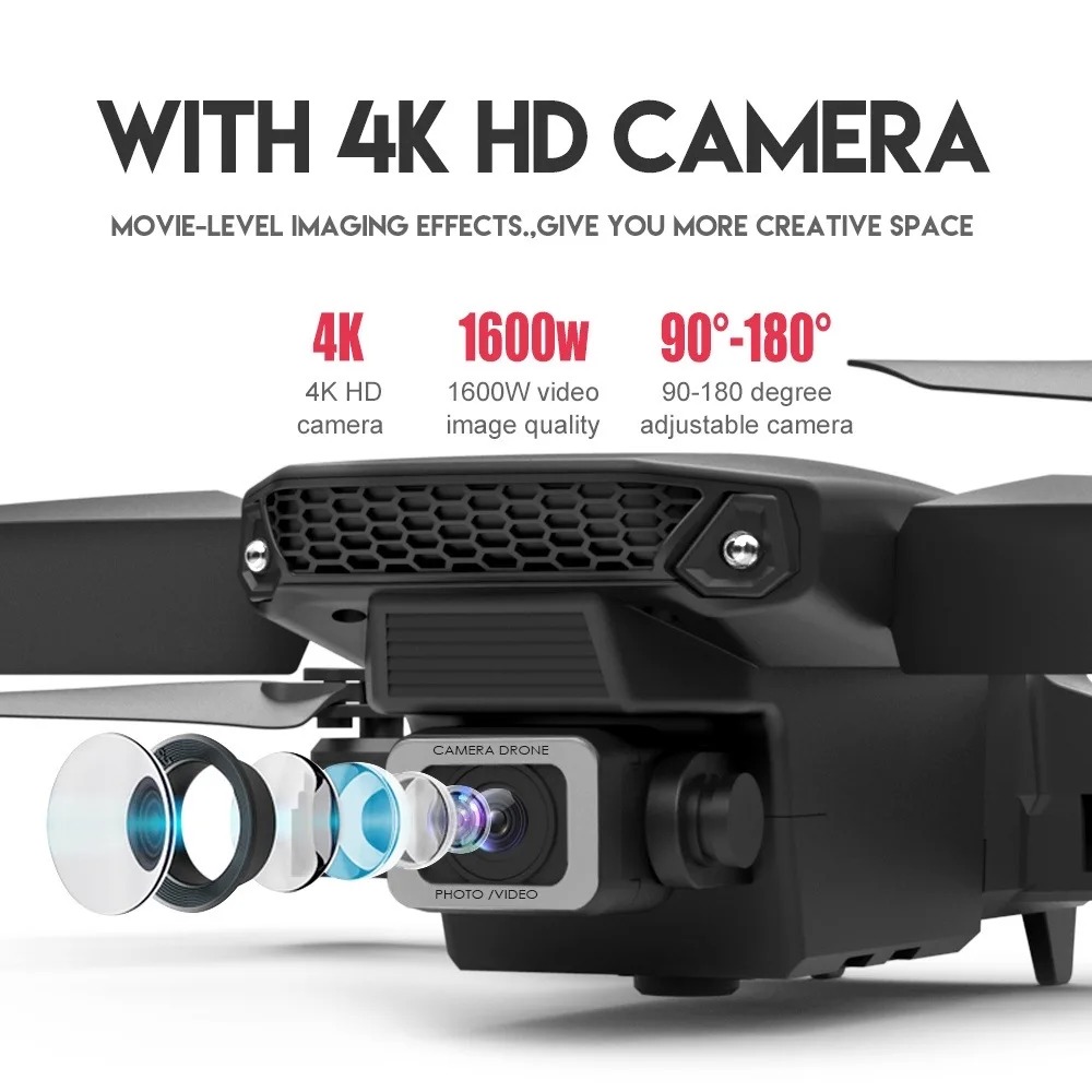 Новый радиоуправляемый дрон E8 – обзор и цена Drone Rc Pro 2