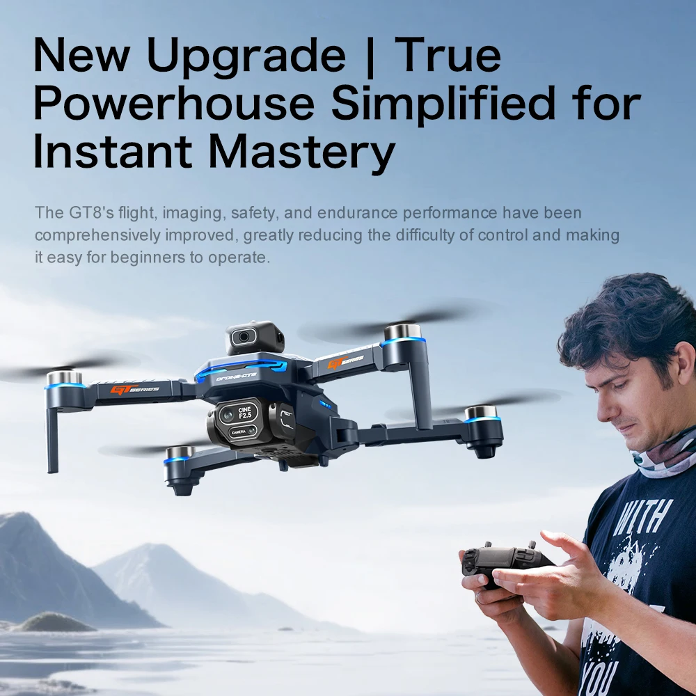 Оригинальный дрон GT8 с GPS, к – обзор и цена Drone Gt8 Rc