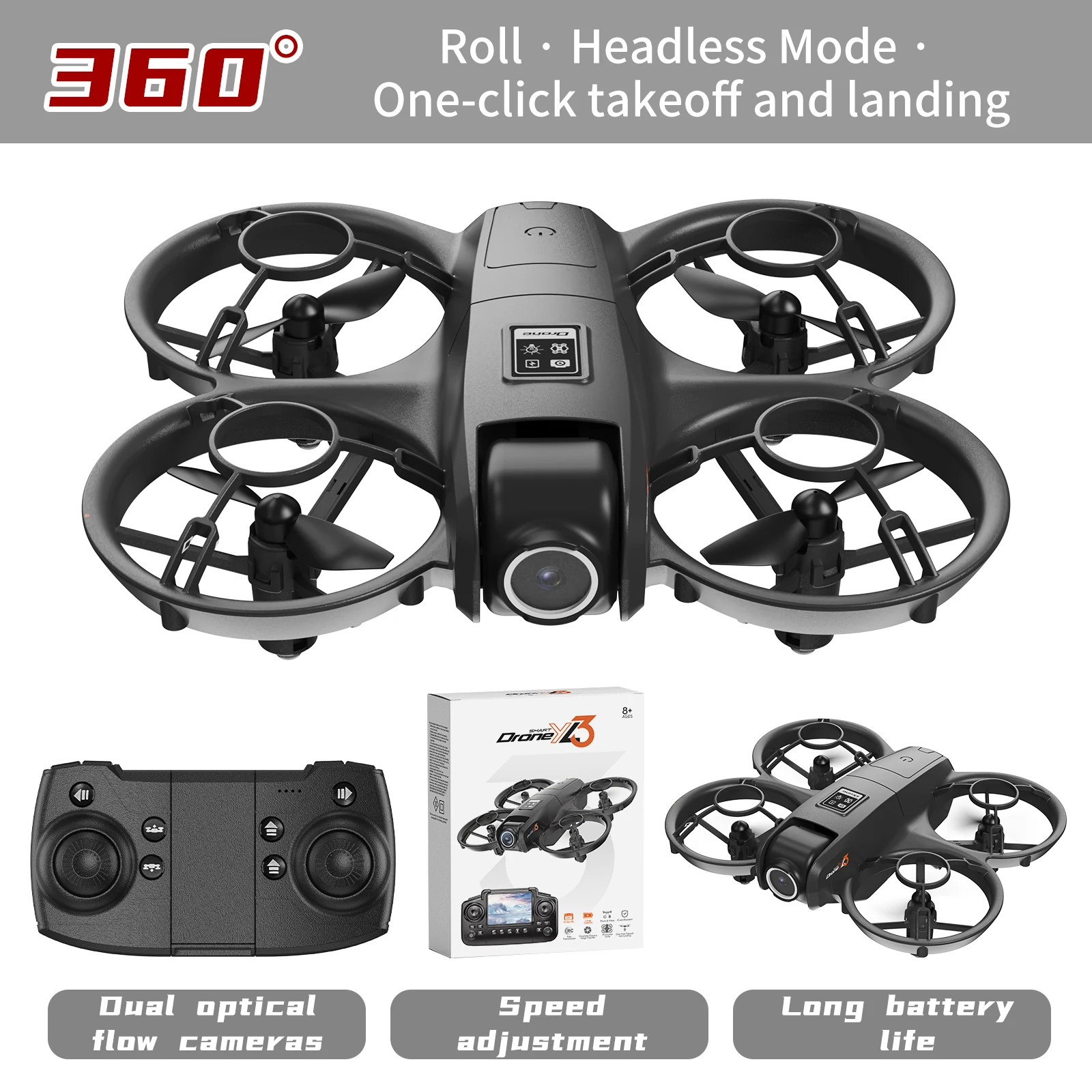 Новый радиоуправляемый дрон YL – обзор и цена Drone Rc Dji