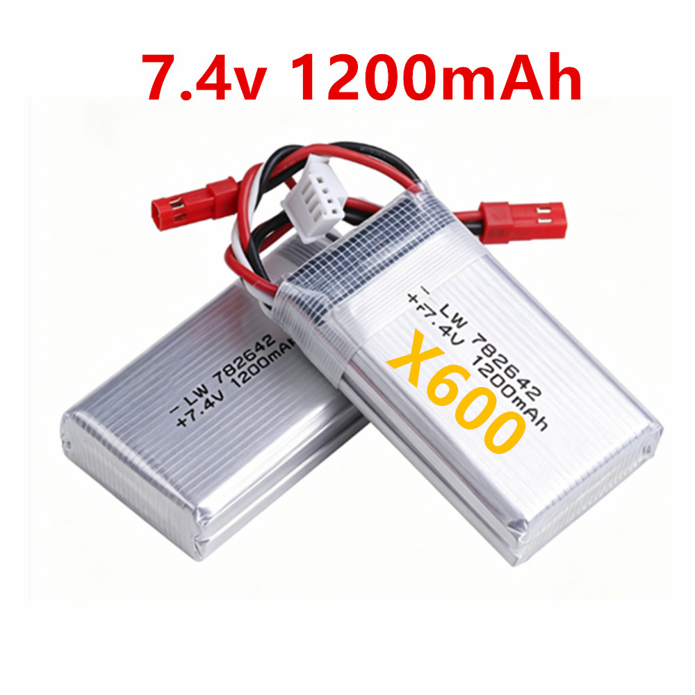 Аккумулятор LiPo 7.4В 1200мАч  – обзор и цена Drone Mjx Rc Technic
