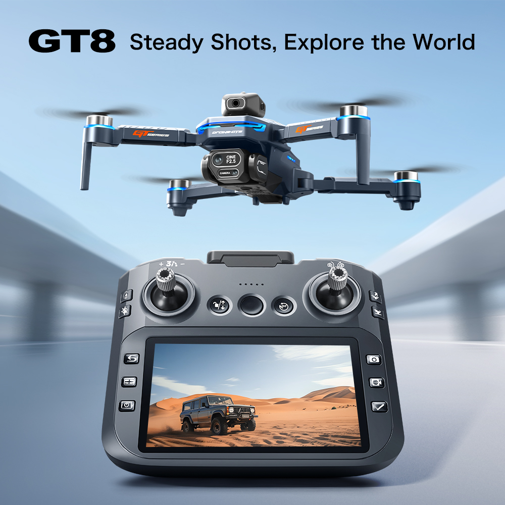 Новый дрон GT8 2026 года с про – обзор и цена Drone Gt8 Rc