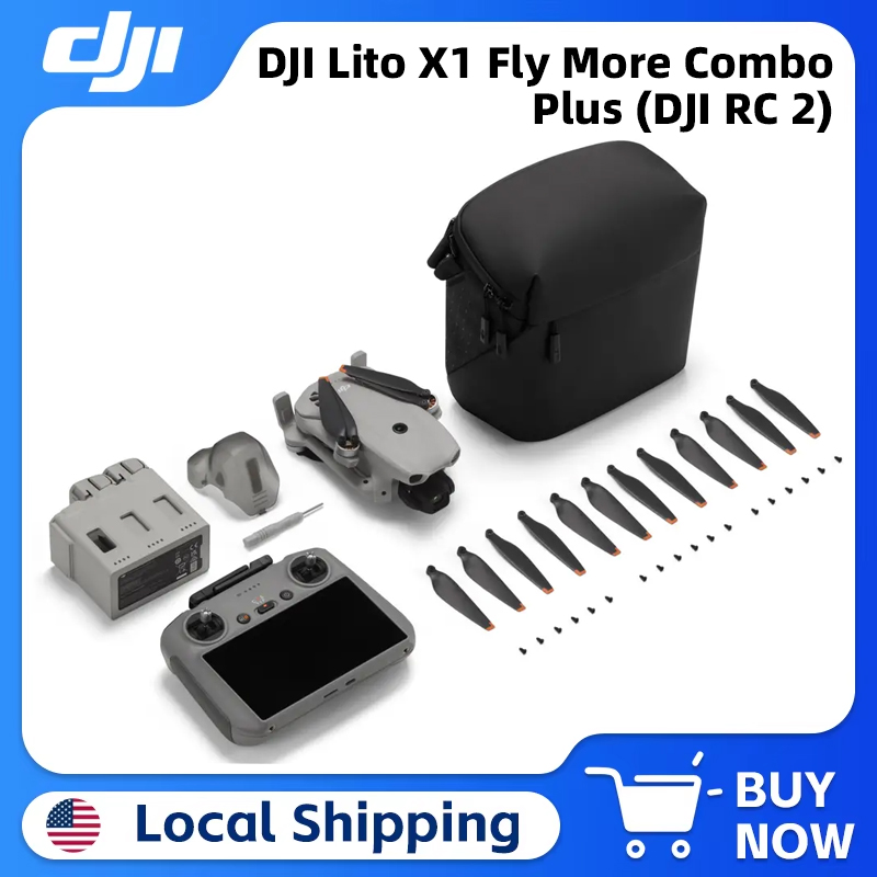 DJI Lito X1 Fly More Combo Plu – обзор и цена Drone Dji Rc Plus 2