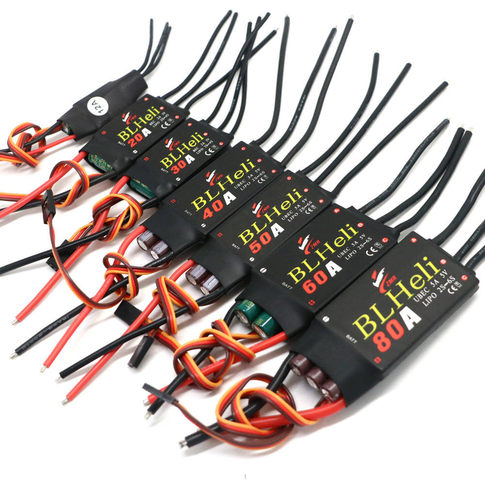 Бесщеточный ESC BLHeli 80A 12A – обзор и цена Drone With Rc 2